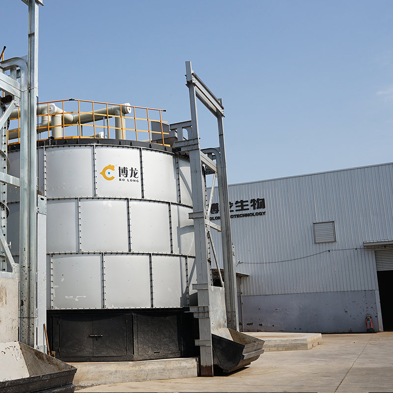 high-capacity compost tank for organic waste processing